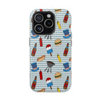 Patriotic BBQ Magnetic Impact-Resistant Case