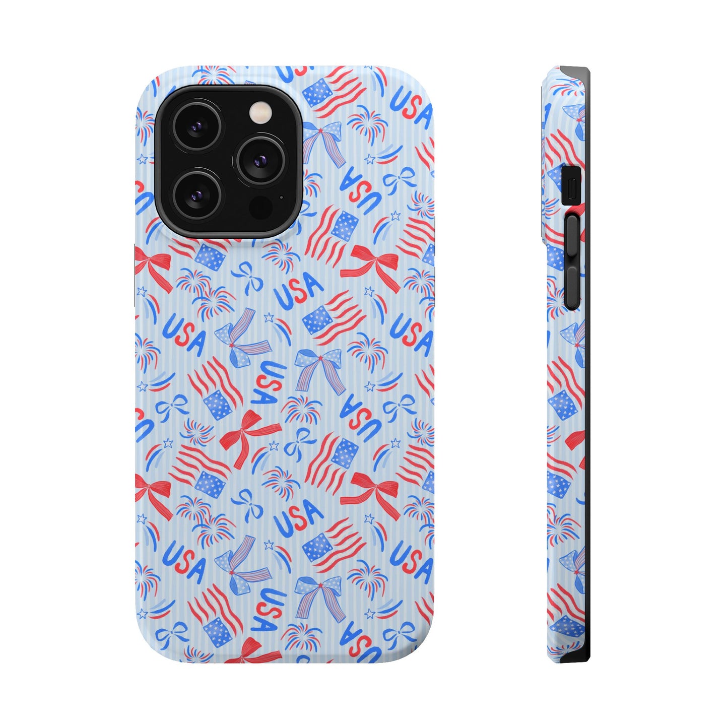 Stars Stripes & Bows Magnetic Phone Case