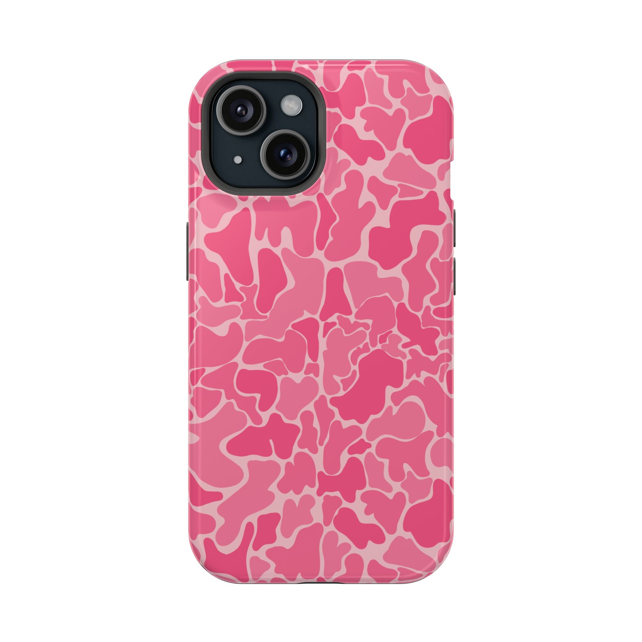 Pink Camo Magnetic Impact-Resistant Phone Case