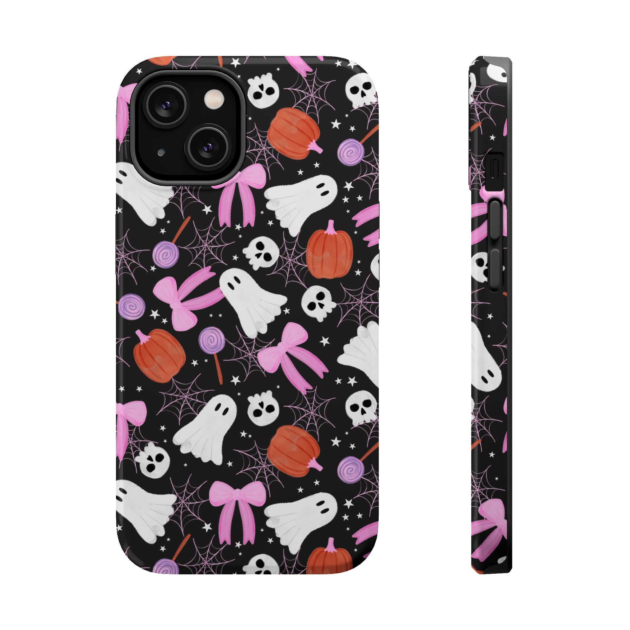 Halloween Ghosts & Pumpkins Magnetic Impact Phone Case