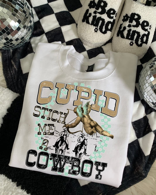 Cupid stitch me a cowboy