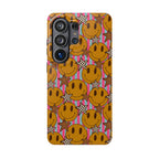 Retro Smiley Pattern Magnetic Impact-Resistant Case