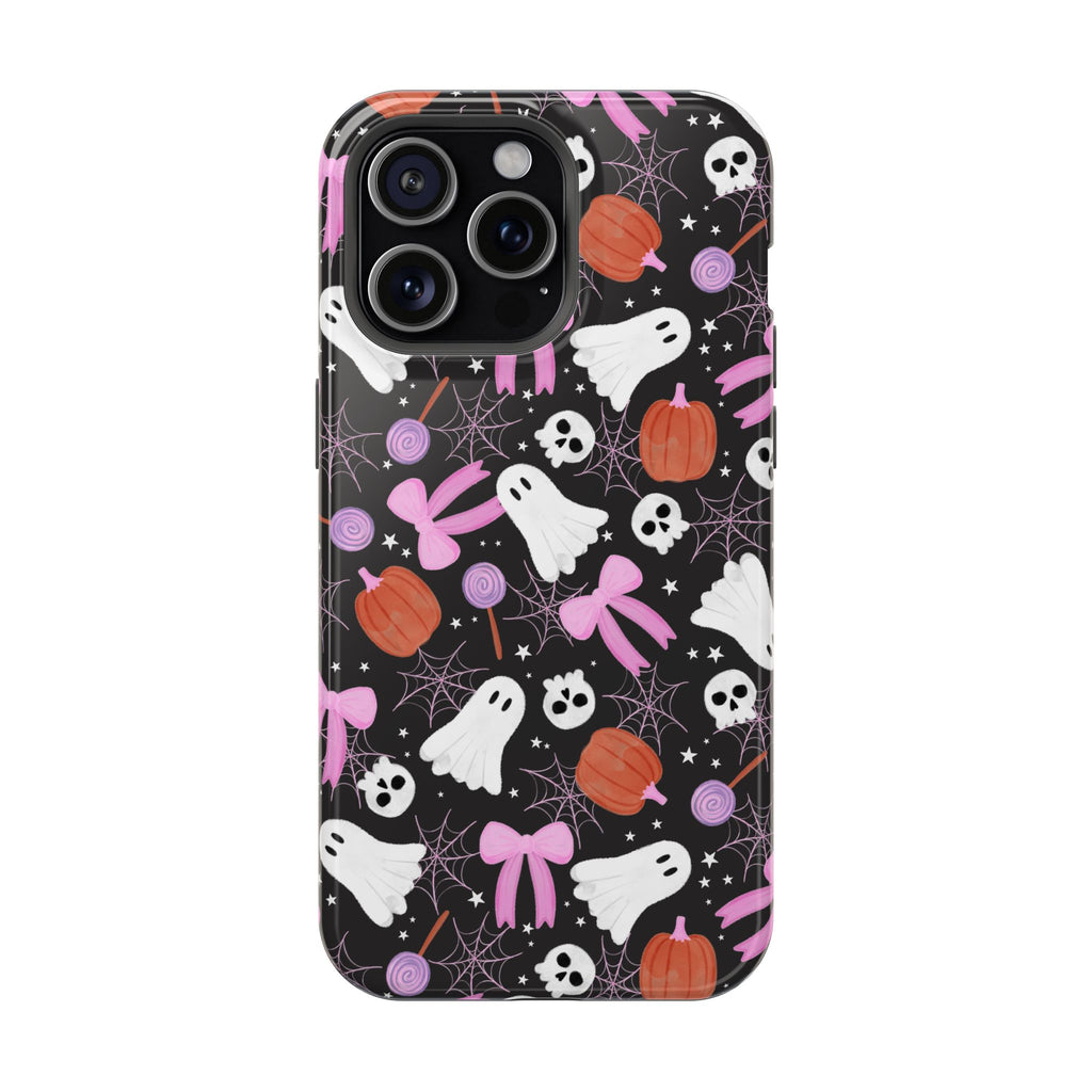 Halloween Ghosts & Pumpkins Magnetic Impact Phone Case