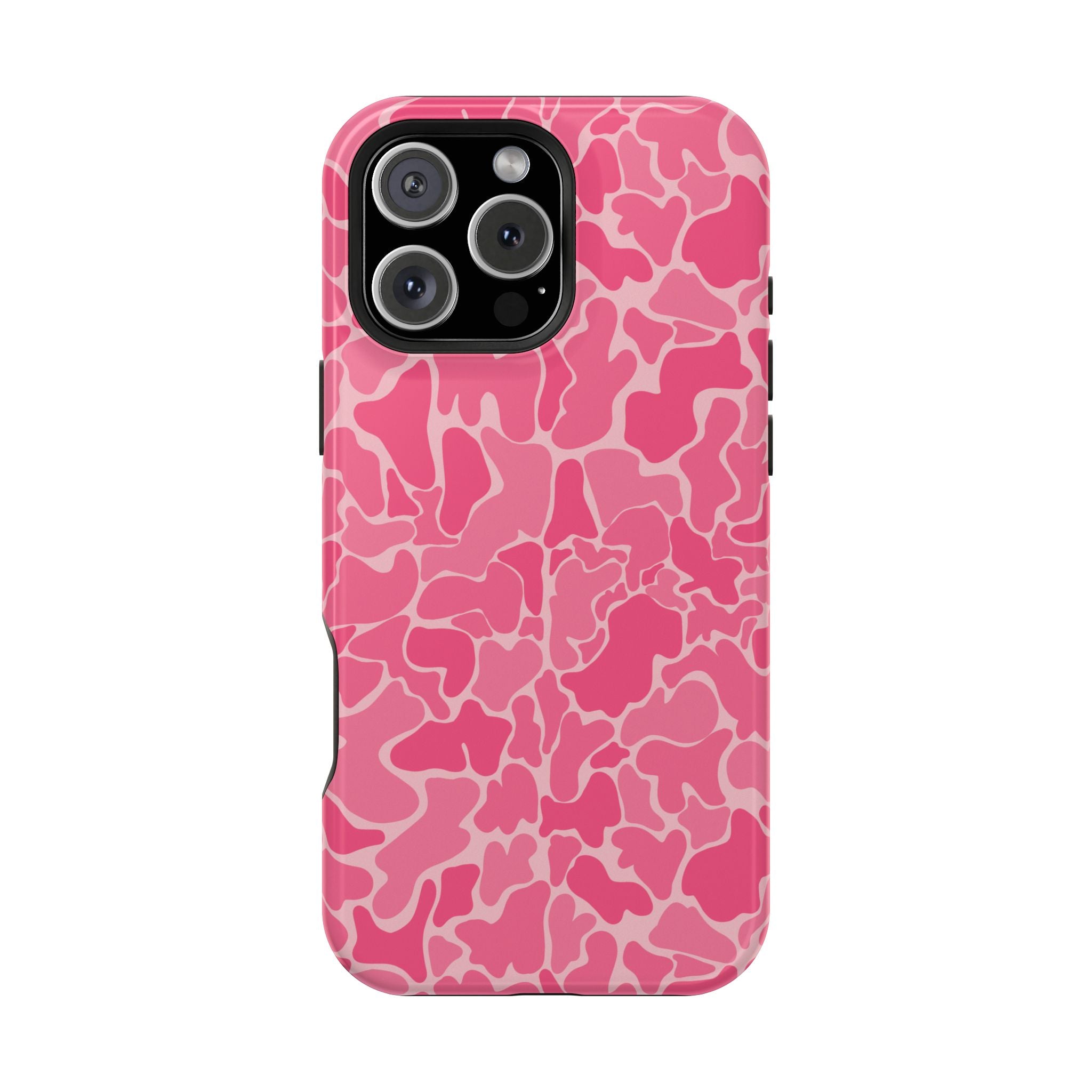 Pink Camo Magnetic Impact-Resistant Phone Case