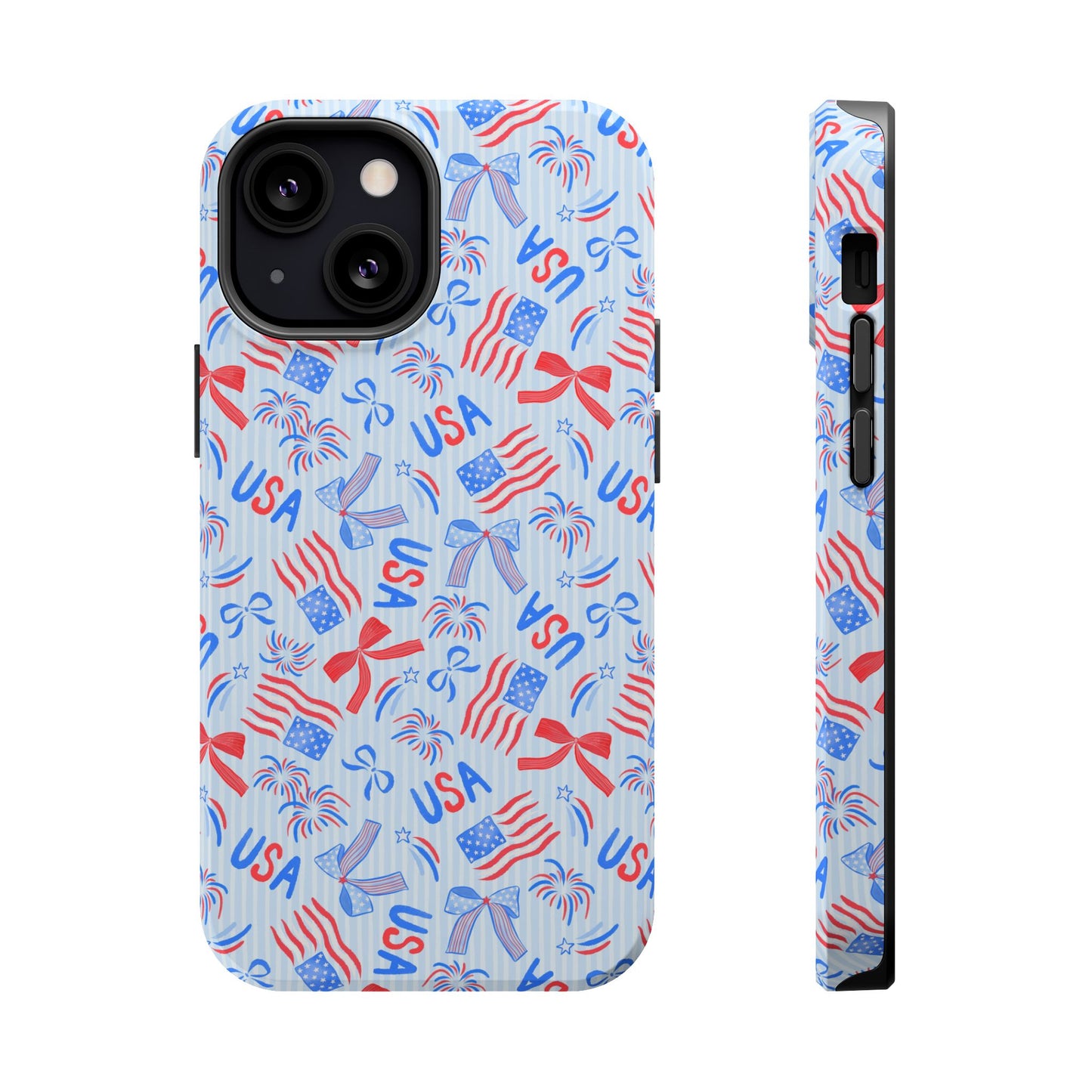 Stars Stripes & Bows Magnetic Phone Case