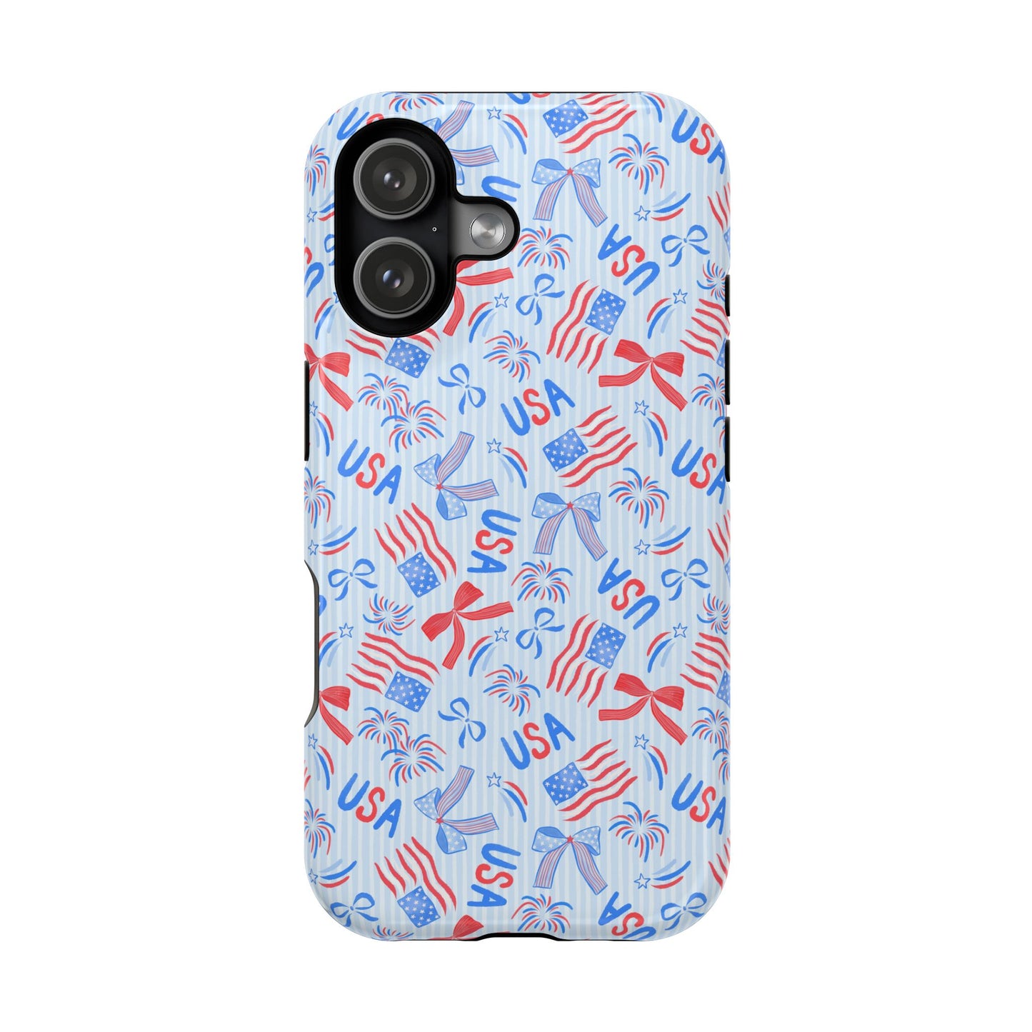 Stars Stripes & Bows Magnetic Phone Case