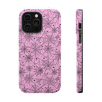 Pink Spiderweb Magnetic Impact Phone Case