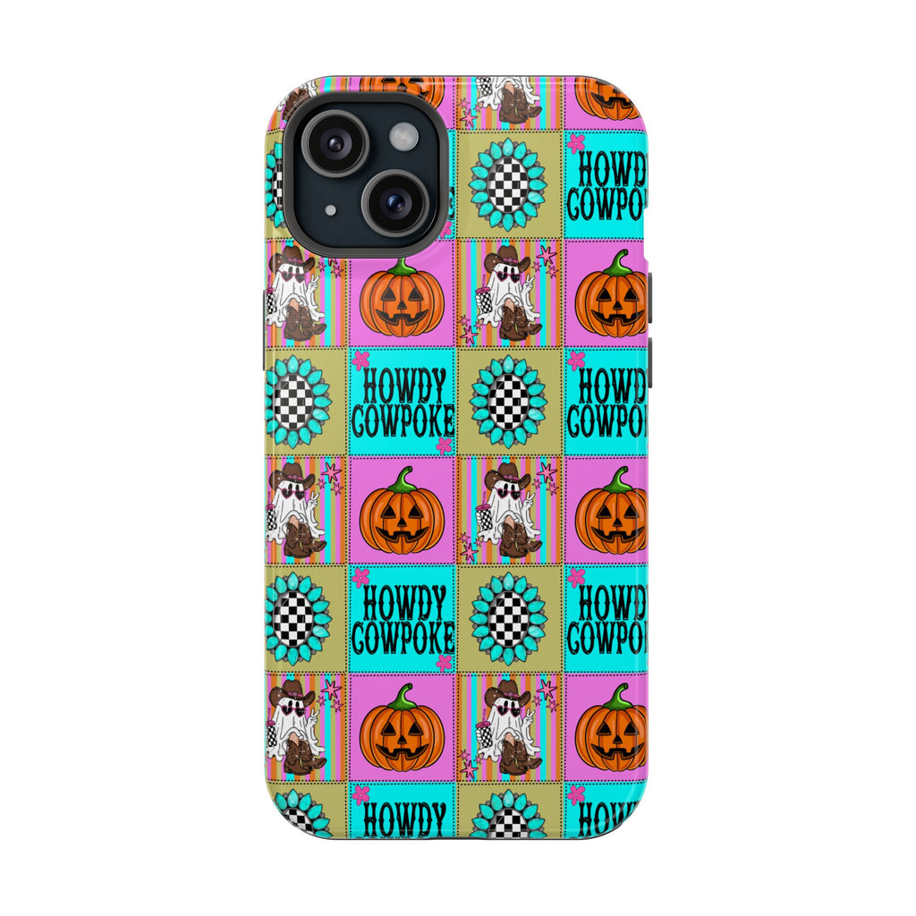 Howdy Cowpoke Halloween Magnetic Impact Phone Case