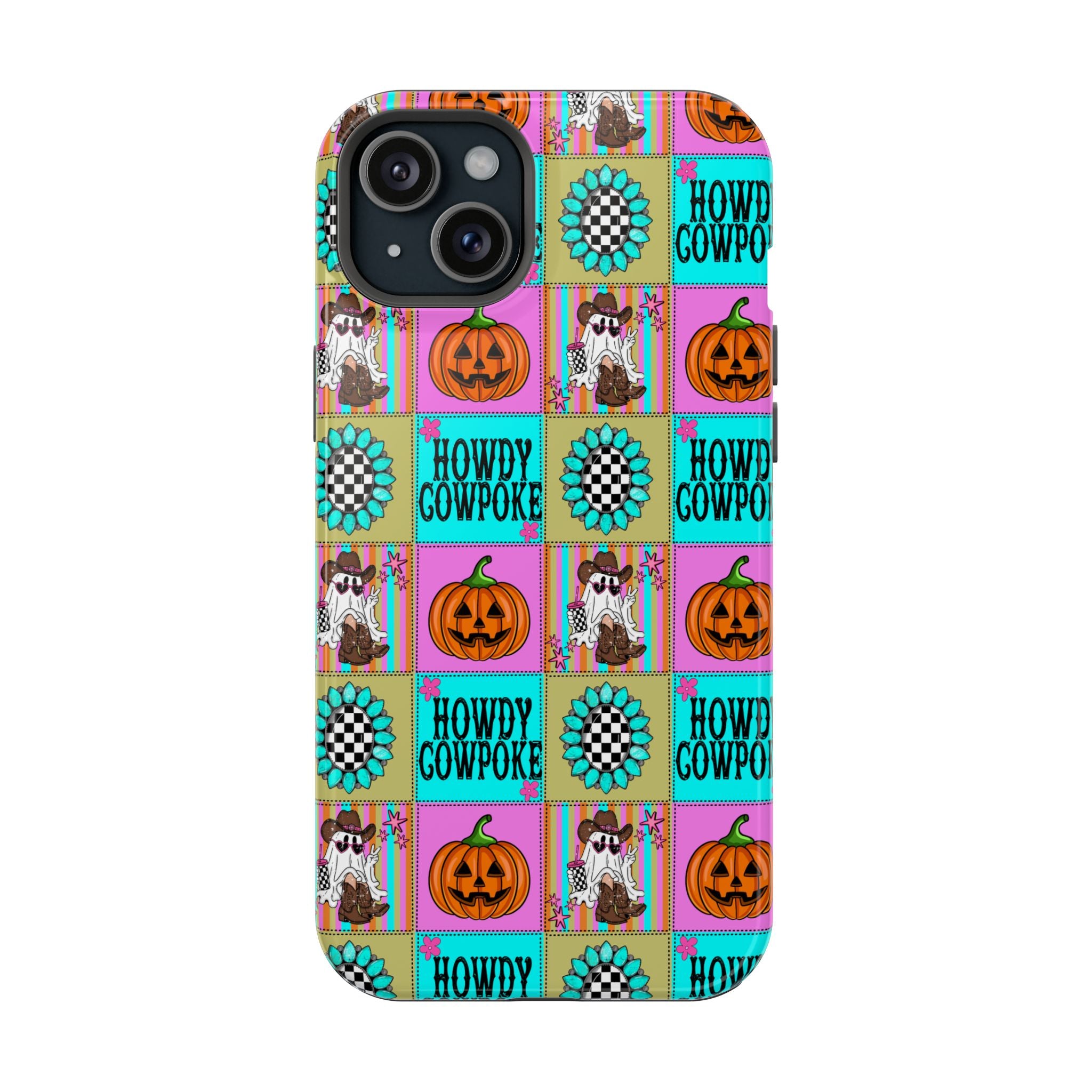 Howdy Cowpoke Halloween Magnetic Impact Phone Case