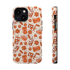 Autumn Coffee Pattern Magnetic Impact-Resistant Phone Case