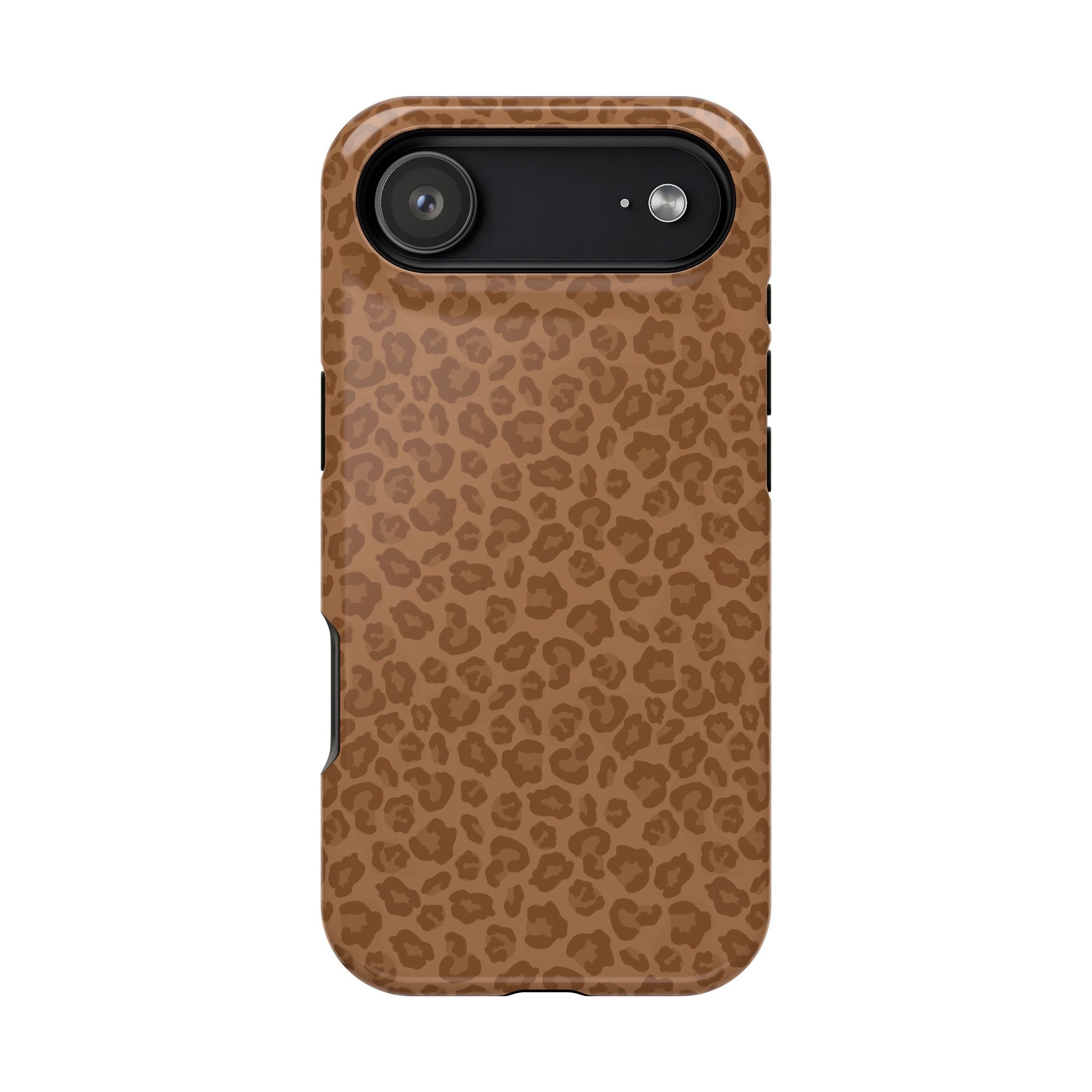 Leopard Print Magnetic Impact-Resistant Phone Case
