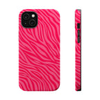Pink Zebra Magnetic Impact-Resistant Phone Case