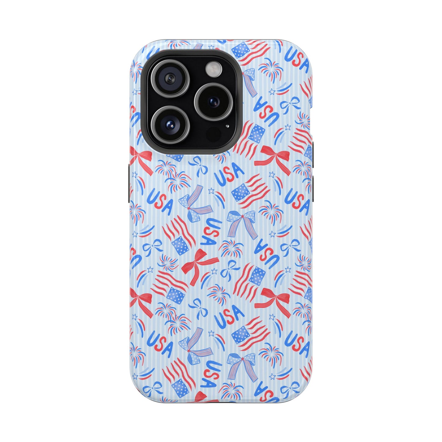Stars Stripes & Bows Magnetic Phone Case