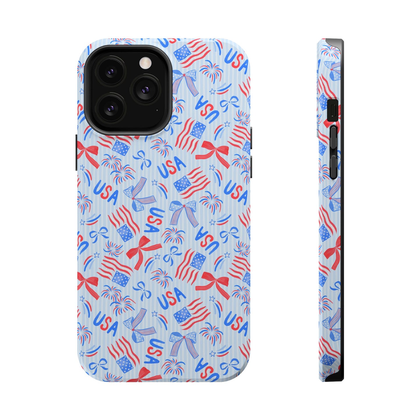 Stars Stripes & Bows Magnetic Phone Case