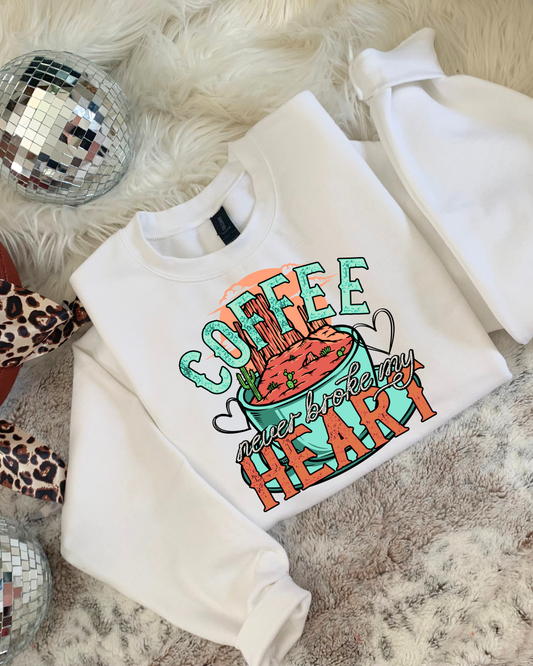 Coffee never broke my heart