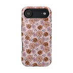 Halloween Pumpkin Floral Magnetic Impact Phone Case