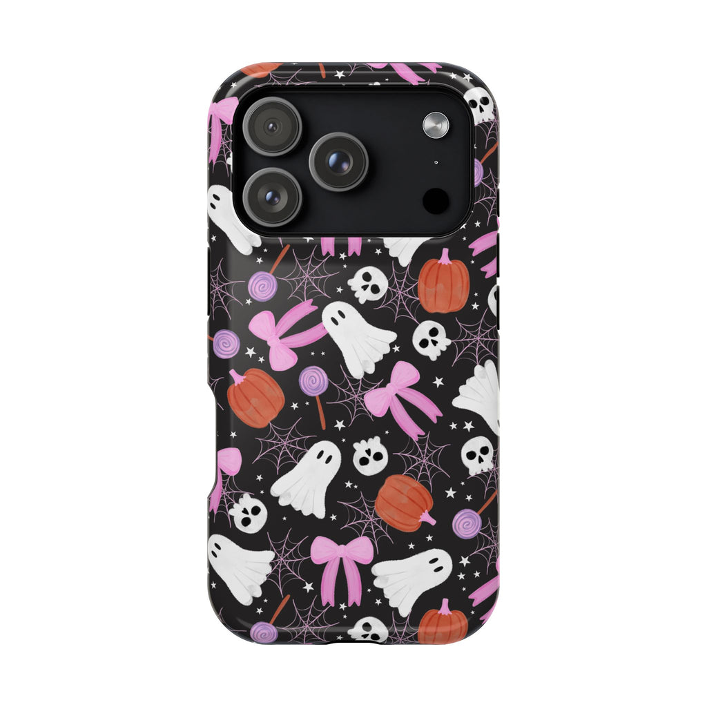Halloween Ghosts & Pumpkins Magnetic Impact Phone Case