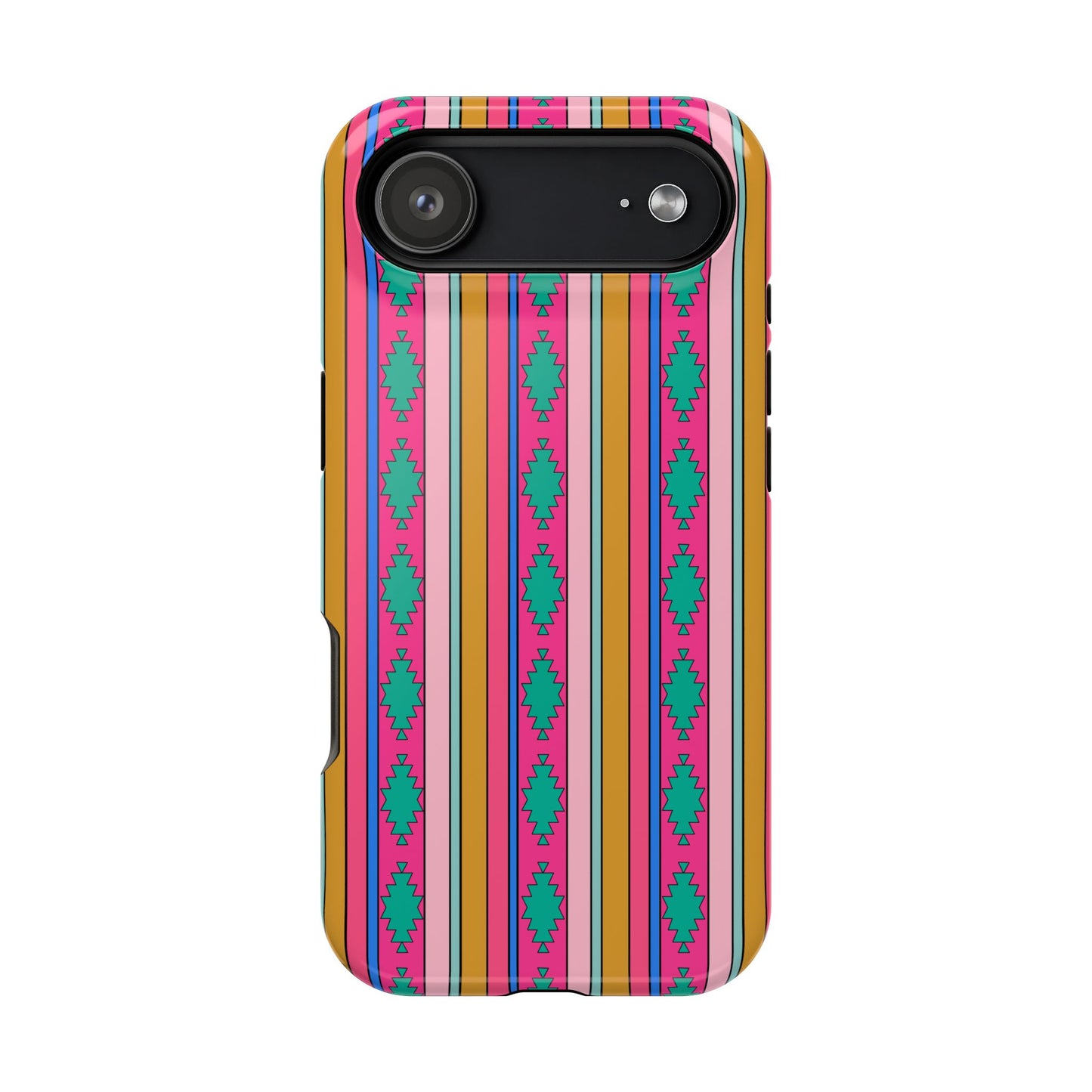 90’s western inspired Stripe Magnetic Impact Phone Case