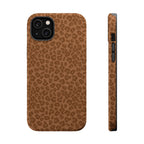 Leopard Print Magnetic Impact-Resistant Phone Case
