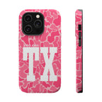 Pink Camo Shes From Texas Magnetic Impact-Resistant Phone Case