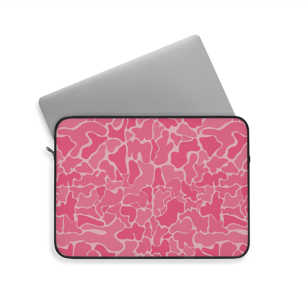 Pink Camo Laptop Sleeve