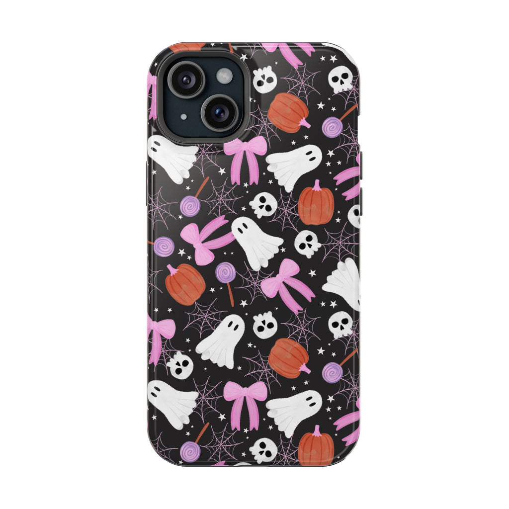 Halloween Ghosts & Pumpkins Magnetic Impact Phone Case