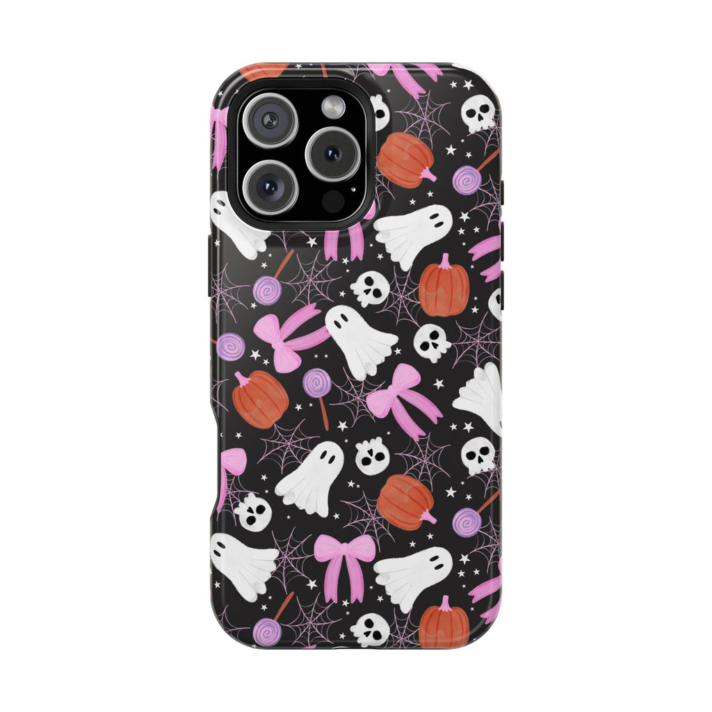 Halloween Ghosts & Pumpkins Magnetic Impact Phone Case