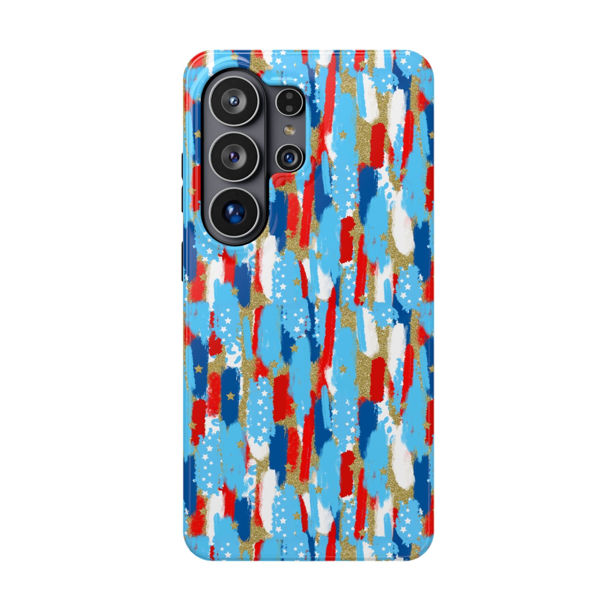 Patriotic Brushstroke Magnetic Impact-Resistant Phone Case