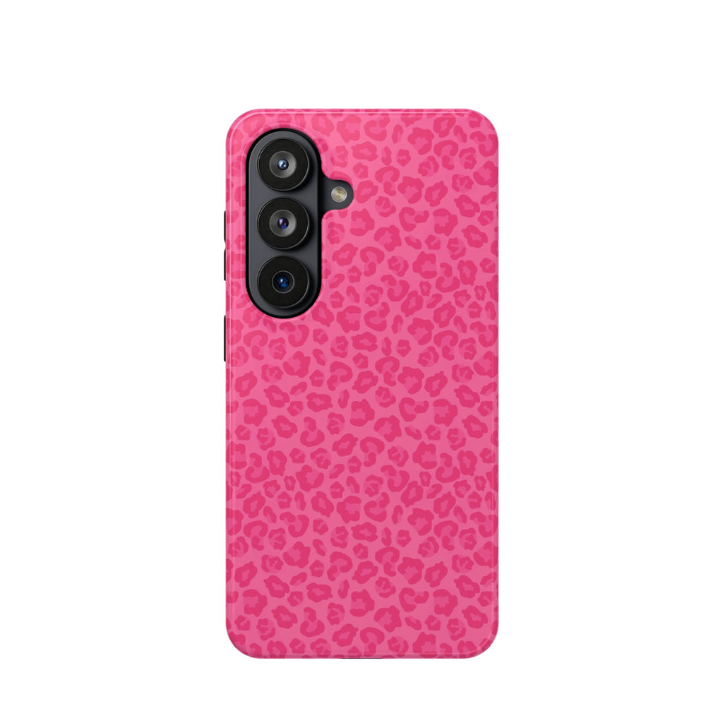 Pink Leopard Magnetic Impact-Resistant Phone Case