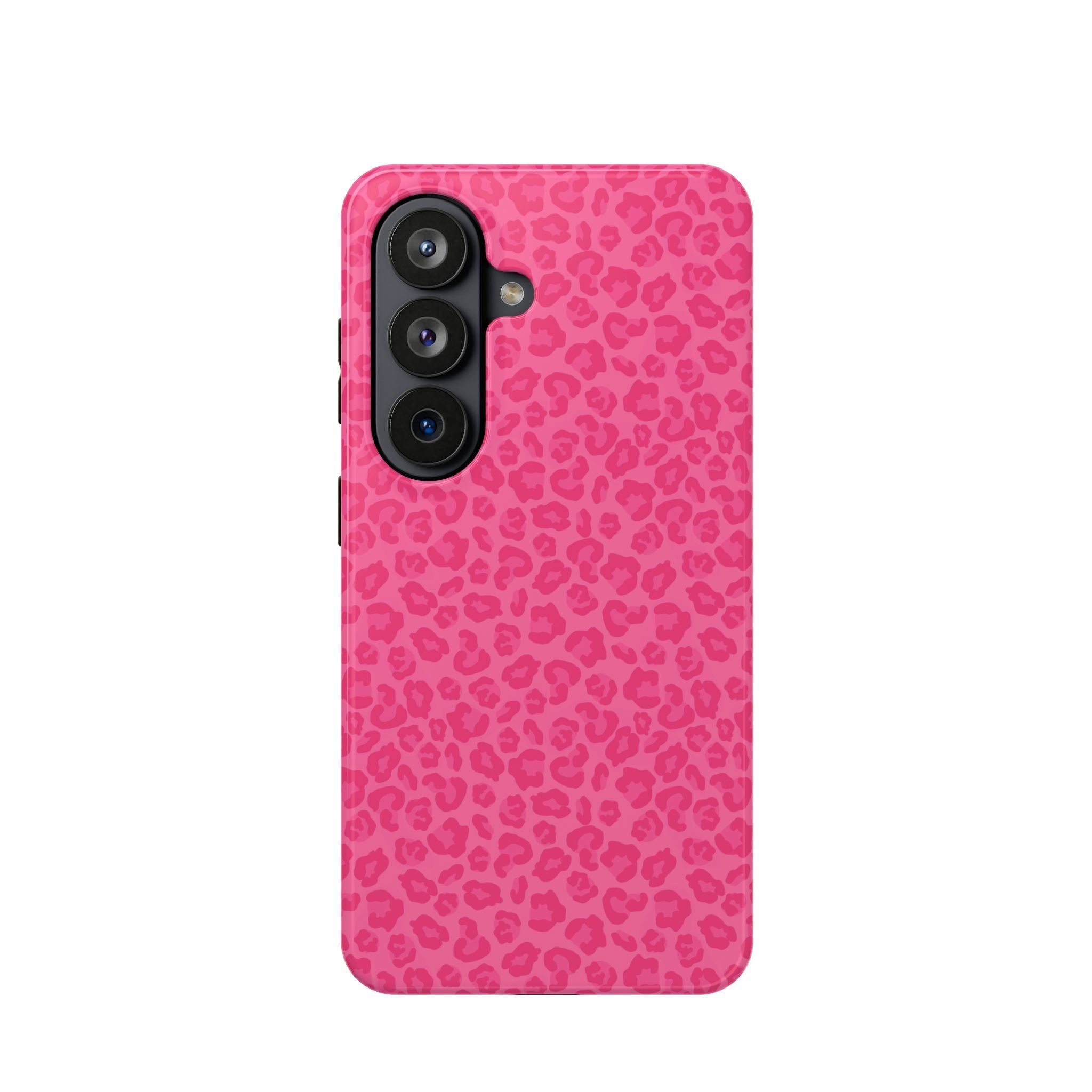 Pink Leopard Magnetic Impact-Resistant Phone Case