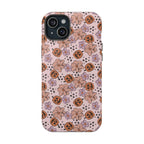 Halloween Pumpkin Floral Magnetic Impact Phone Case