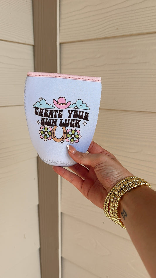 CREATE YOUR OWN LUCK COFFEE SLEEVE - MEDIUM