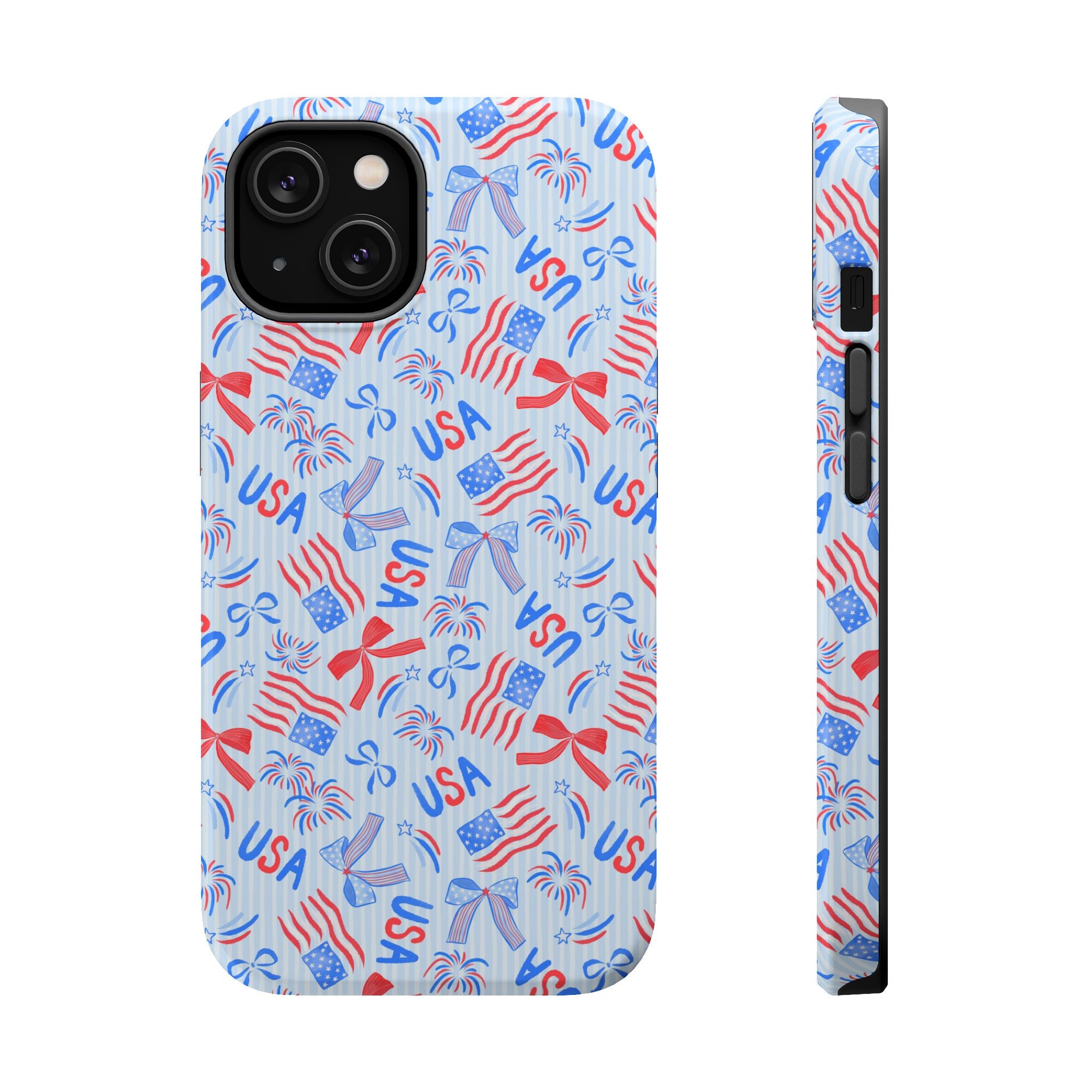 Stars Stripes & Bows Magnetic Phone Case