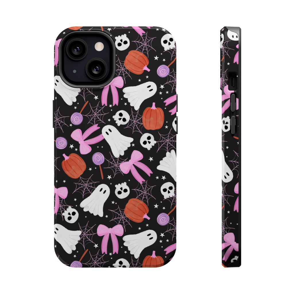 Halloween Ghosts & Pumpkins Magnetic Impact Phone Case
