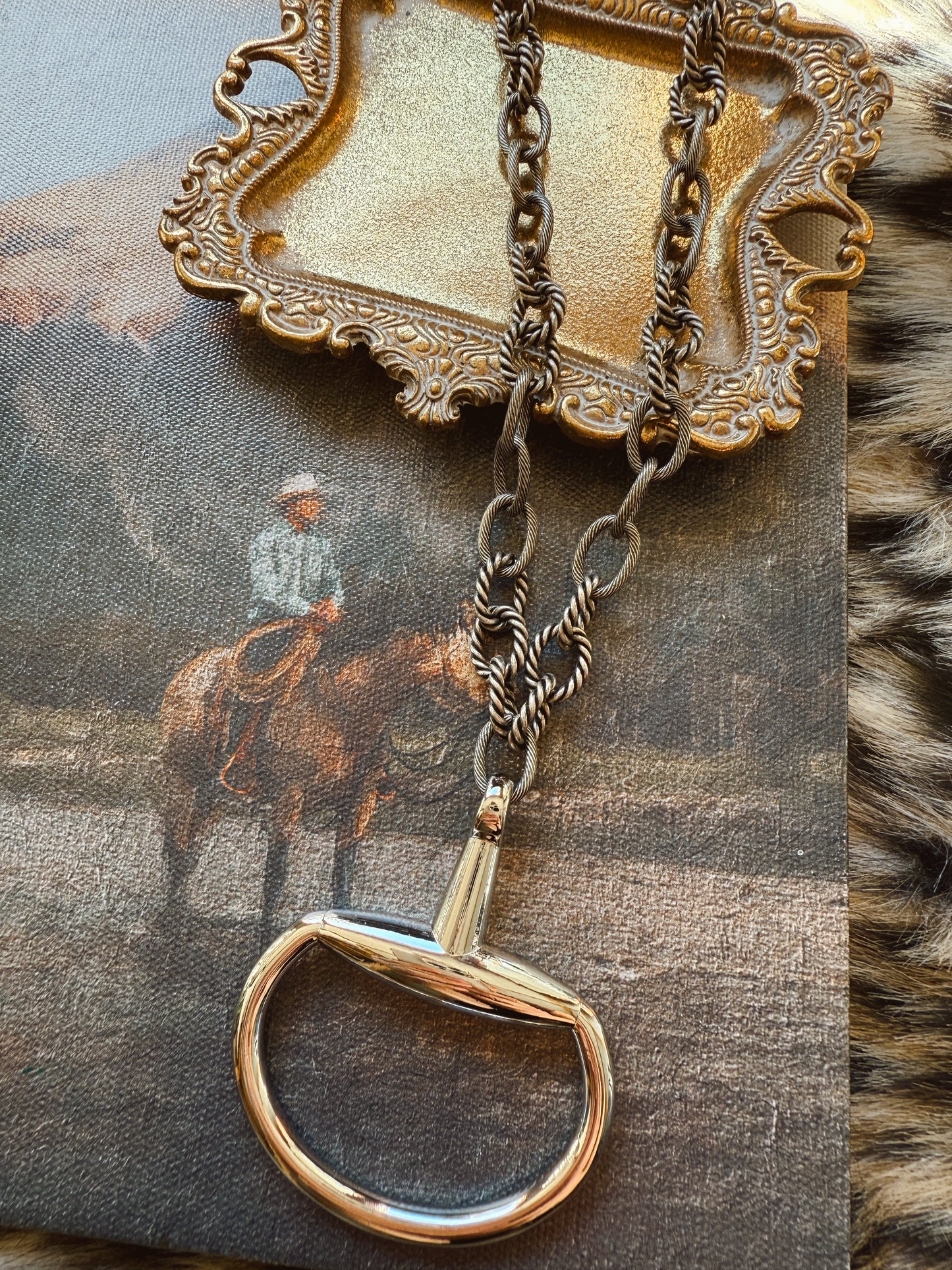 THE HALF BIT NECKLACE - SILVER