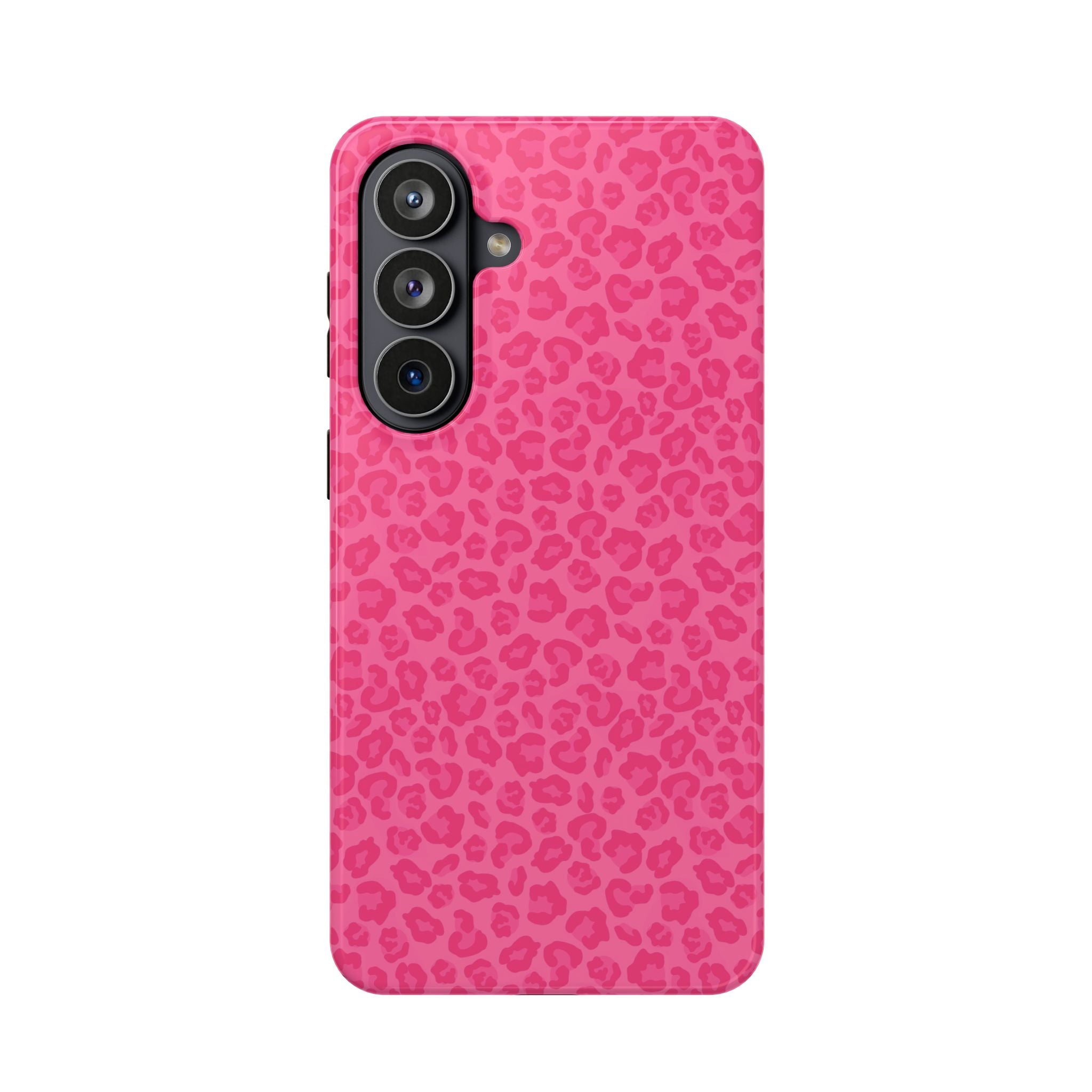 Pink Leopard Magnetic Impact-Resistant Phone Case