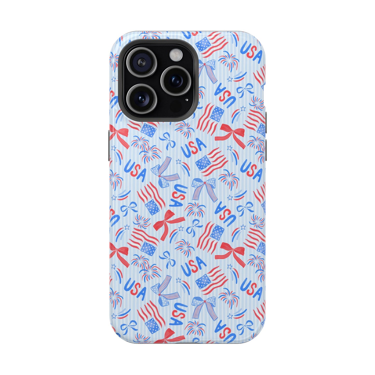 Stars Stripes & Bows Magnetic Phone Case