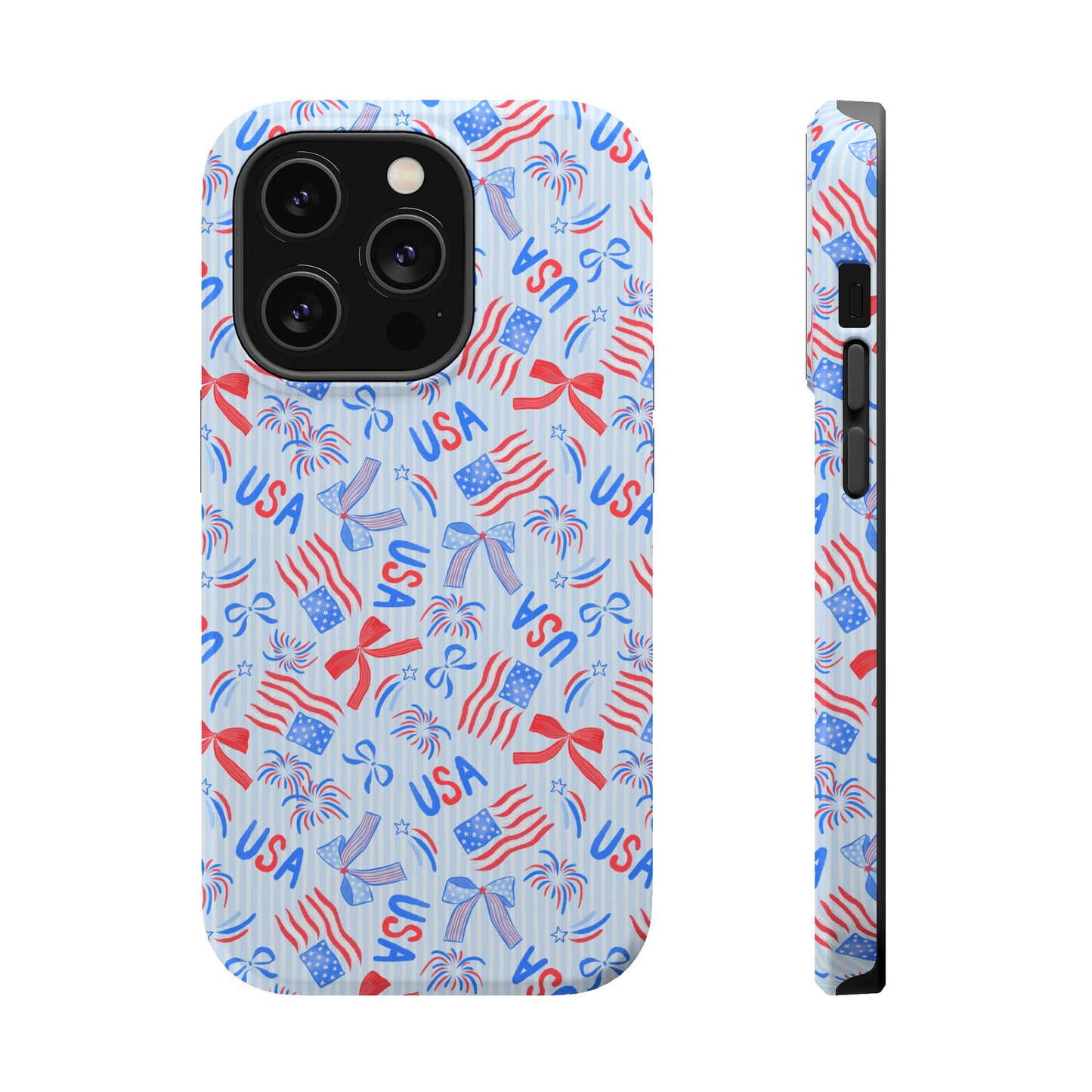 Stars Stripes & Bows Magnetic Phone Case