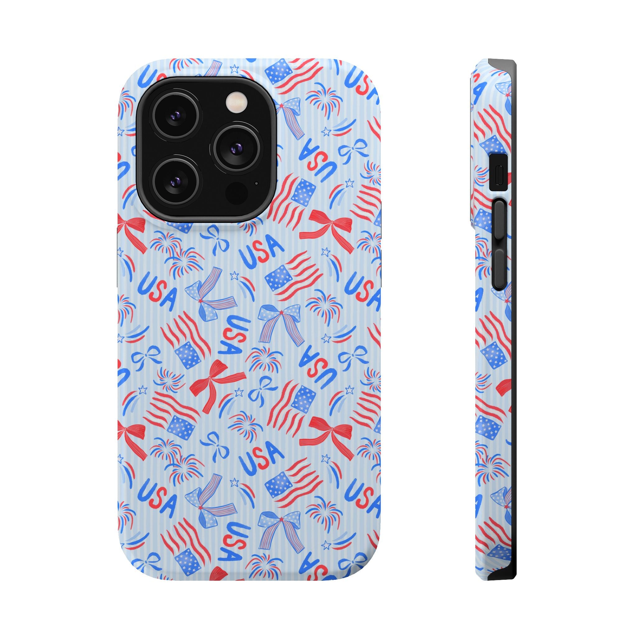 Stars Stripes & Bows Magnetic Phone Case