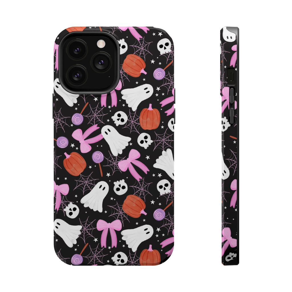 Halloween Ghosts & Pumpkins Magnetic Impact Phone Case