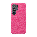 Pink Leopard Magnetic Impact-Resistant Phone Case