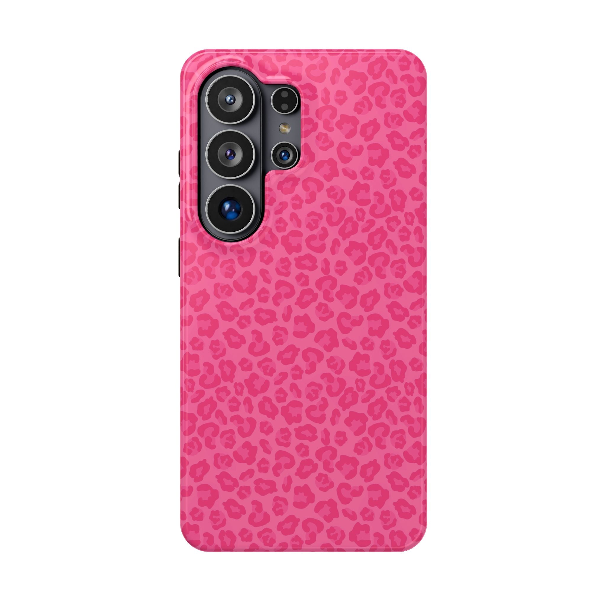 Pink Leopard Magnetic Impact-Resistant Phone Case