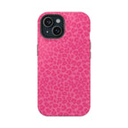 Pink Leopard Magnetic Impact-Resistant Phone Case