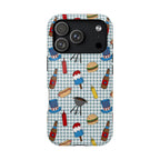 Patriotic BBQ Magnetic Impact-Resistant Case
