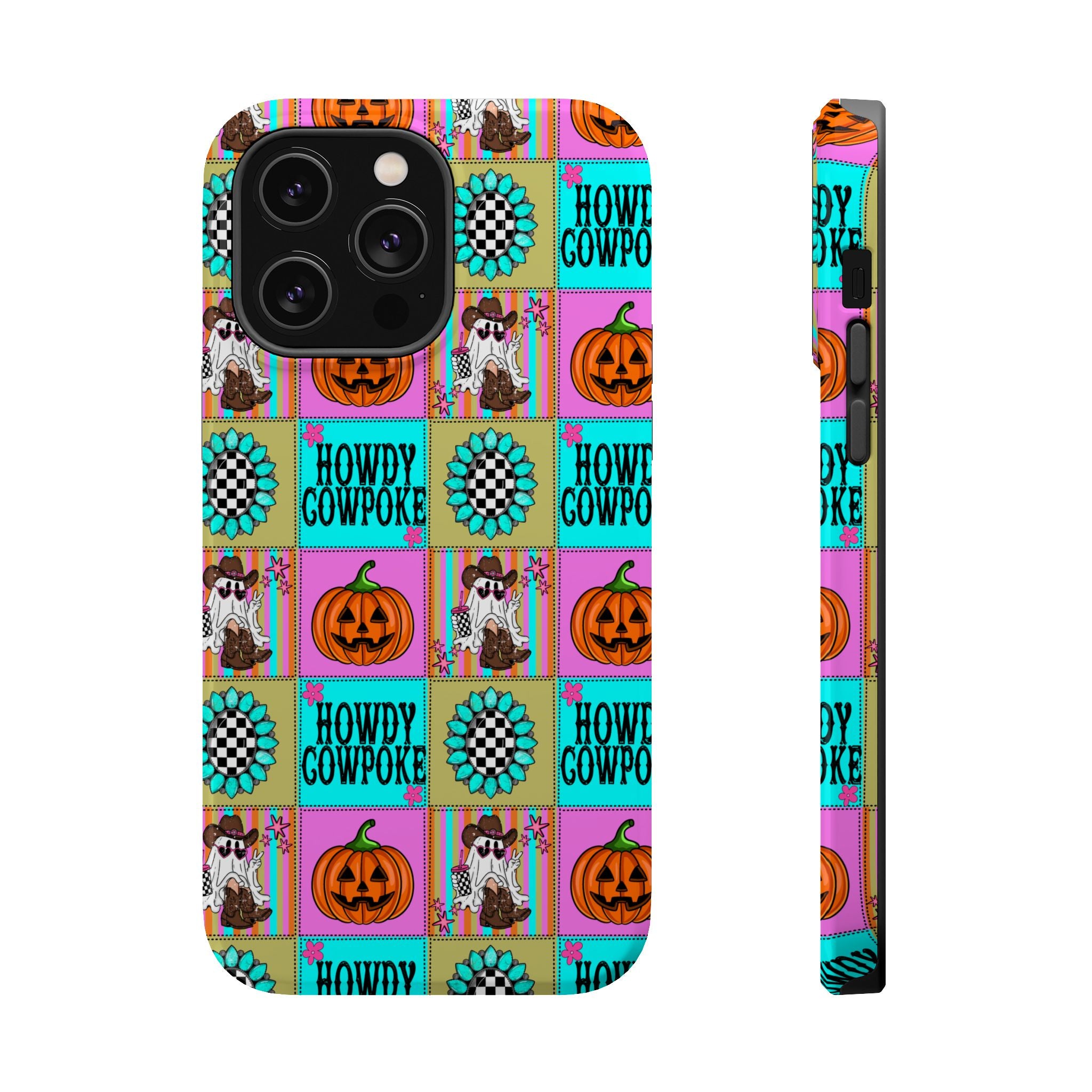 Howdy Cowpoke Halloween Magnetic Impact Phone Case