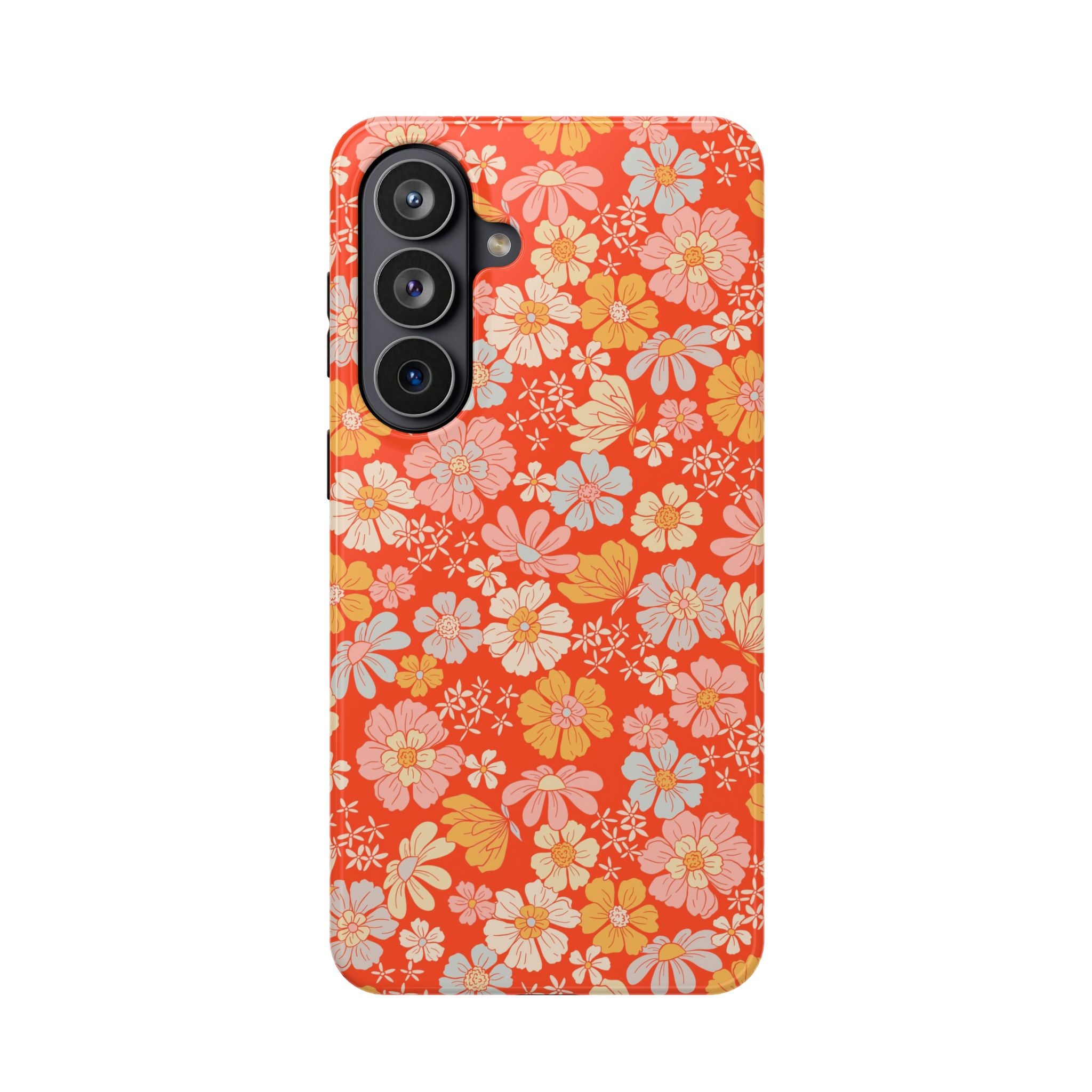 Dainty Retro Summer Floral Magnetic Phone Case