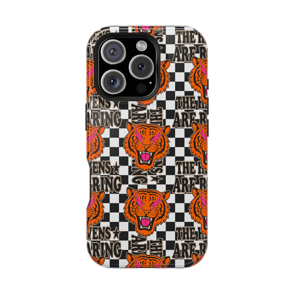The Heavens Are Roaring Checker Magnetic Impact-Resistant Phone Case