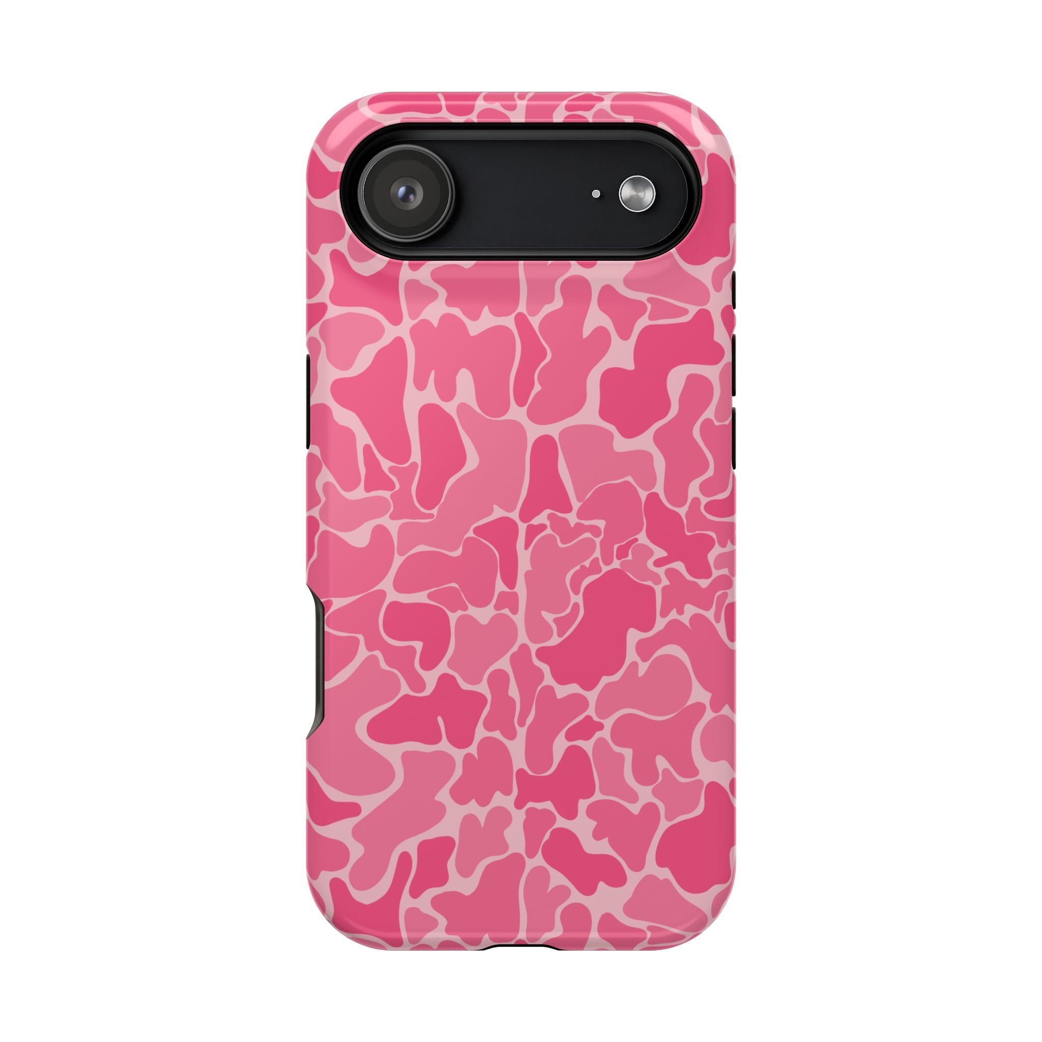 Pink Camo Magnetic Impact-Resistant Phone Case