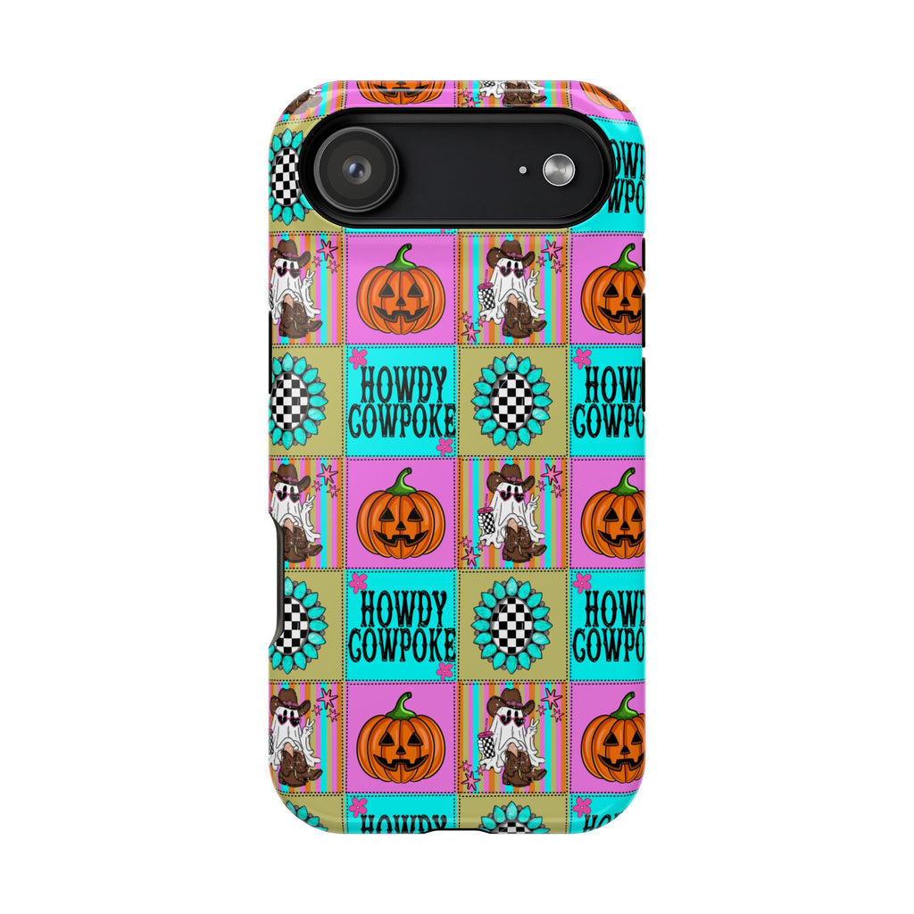 Howdy Cowpoke Halloween Magnetic Impact Phone Case