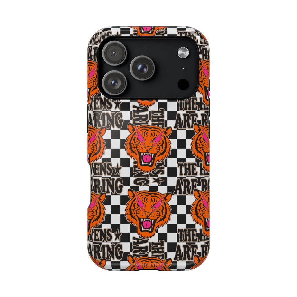 The Heavens Are Roaring Checker Magnetic Impact-Resistant Phone Case